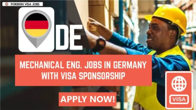 Mechanical Engineering Jobs in Germany with Visa Sponsorship